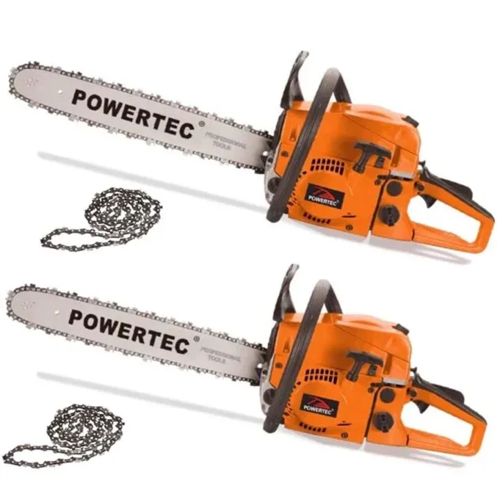 Coppia di Motoseghe 50cm 52cc